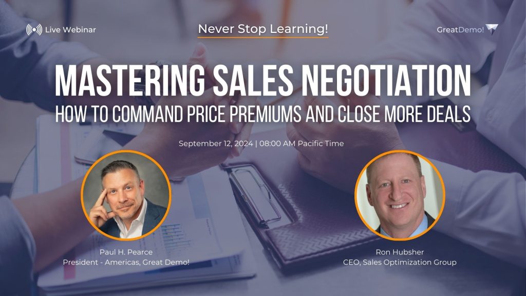 mastering sales negotiation