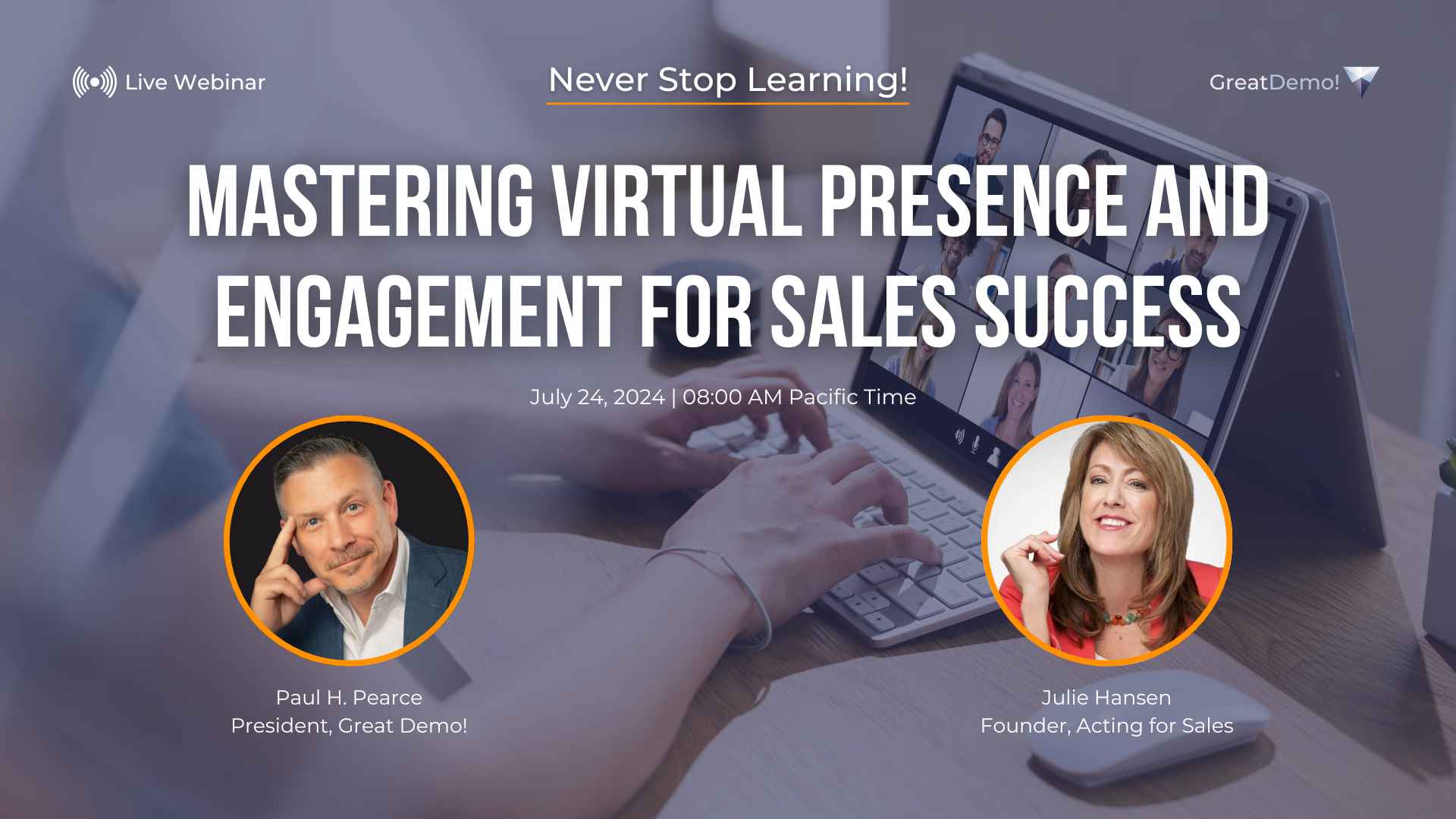 Mastering Virtual Presence and Engagement for Sales Success