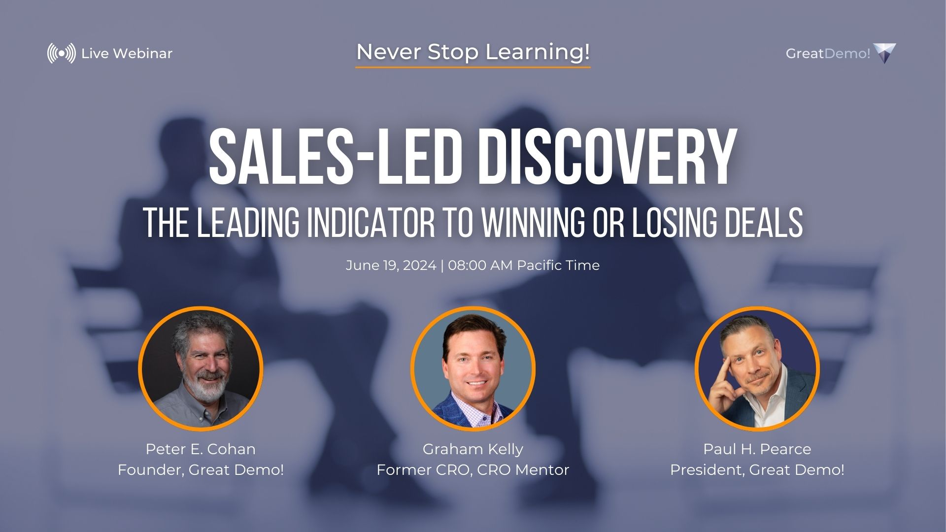 sales-led discovery: the leading indicator to winning or losing deals