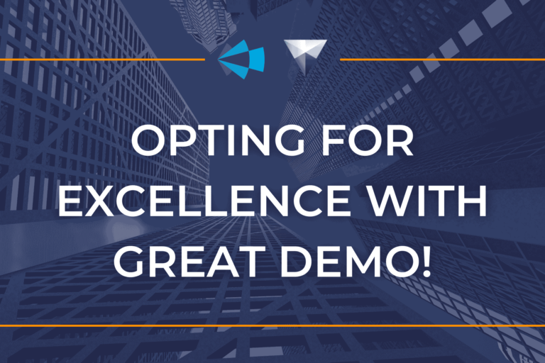 Opting for excellence with Great Demo!